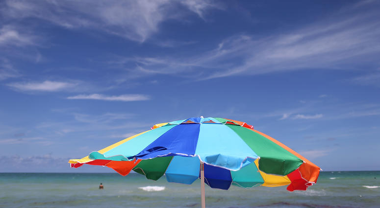 Beach umbrella Beach umbrella