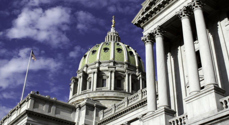 Pennsylvania Capitol Building in Harrisburg. Pennsylvania Capitol Building in Harrisburg.