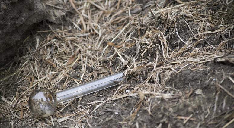 Discarded crack pipe Discarded crack pipe