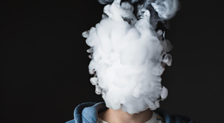 Vaping.