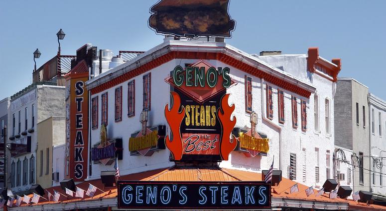 Geno's Steaks, June 13, 2006 in Philadelphia, Pennsylvania Geno's Steaks