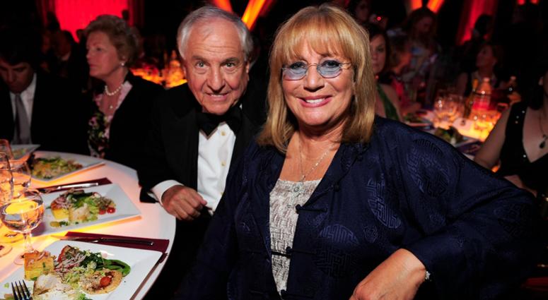 Writer/producer Garry Marshall and sister actress Penny Marshall in the audience at the sixth annual TV Land Awards held at Barker Hangar on June 8, 2008 in Santa Monica, California. Garry Marshall and Penny Marshall