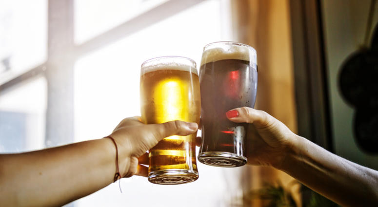 Beer. Beer.
