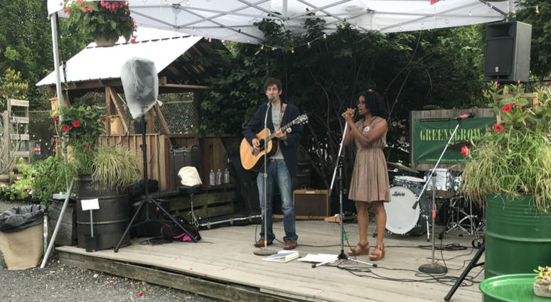 Performers at Greensgrow Farms' A Taste of Kensington benefit Performers at Greensgrow Farms' A Taste of Kensington benefit