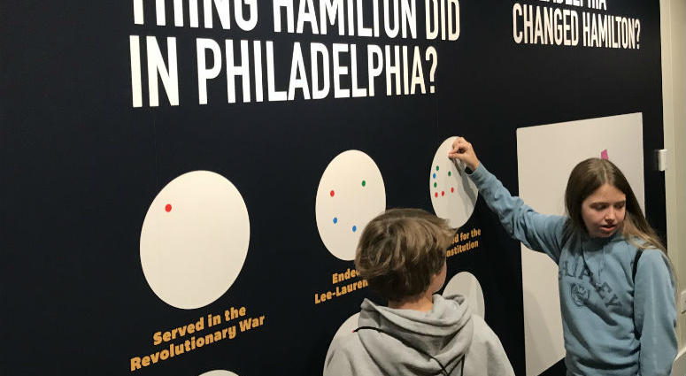 The Museum of the American Revolution in Old City opens a new exhibit on Saturday highlighting Alexander Hamilton's contributions and the Philadelphia connections in forming the nation.