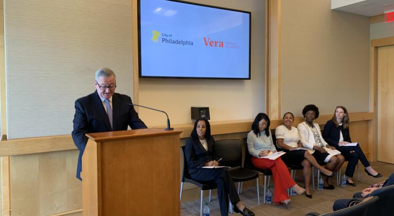 Mayor Jim Kenney and the Vera Institution has formed what it calls a SAFE (Safety and Fairness for Everyone) network in 18 cities, which now includes Philadelphia. Philadelphia is joining an effort to provide lawyers for immigrants facing deportation. Mayor Jim Kenney Tuesday announced the city will give $100,000 to the Vera Institute to defend detainees in York, Pennsylvania.