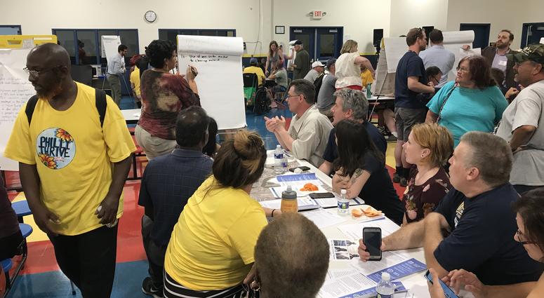 The Refinery Advisory Group held its second public meeting on Tuesday, looking for input from dozens of community members. The Refinery Advisory Group held its second public meeting on Tuesday, looking for input from dozens of community members.