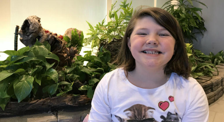 Juliette is 10 years old and she loves to cook. Wednesday's Child / Juliette