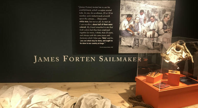 To commemorate Freedom Day, as it is also known, the Seaport Museum brought in speakers, drummers and historians to tell the stories of enslaved and freed African-Americans. To commemorate Freedom Day, as it is also known, the Seaport Museum brought in speakers, drummers and historians to tell the stories of enslaved and freed African-Americans.