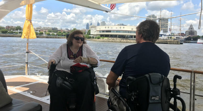 'The Impossible Dream' provides sailing experiences for people in wheel chairs. The Impossible Dream