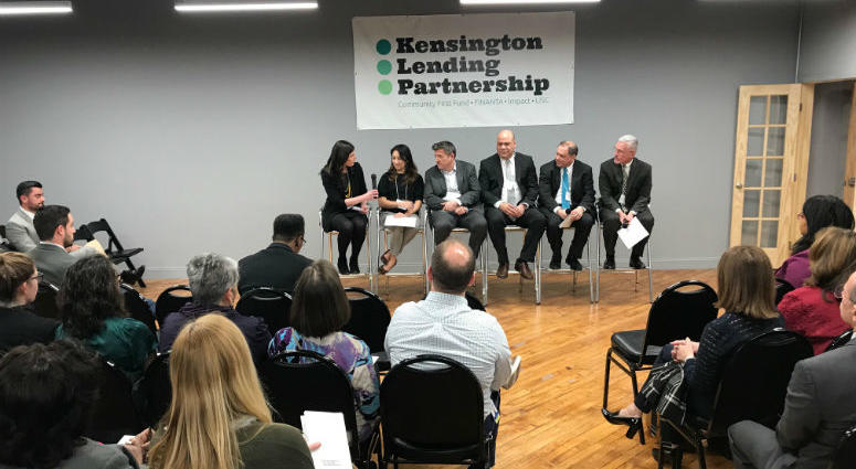 A new community partnership will help distribute $5 million worth of capital to underserved borrowers in the Kensington section of Philadelphia, with the goal of creating a resident-led revitalization effort. A new community partnership will help distribute $5 million worth of capital to underserved borrowers in the Kensington section of Philadelphia, with the goal of creating a resident-led revitalization effort.
