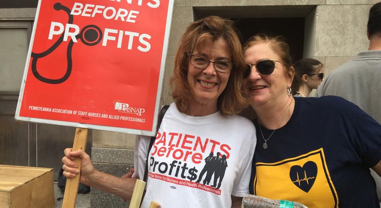 Patty Eakin, left, is political consultant for the Pennsylvania Association of School Nurses and Practitioners. Patty Eakin, left, is political consultant for the Pennsylvania Association of School Nurses and Practitioners.