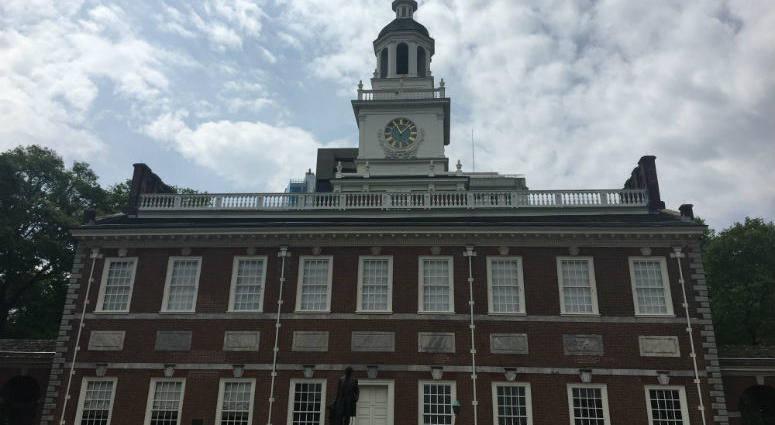 Independence Hall in Philadelphia. Independence Hall in Philadelphia.