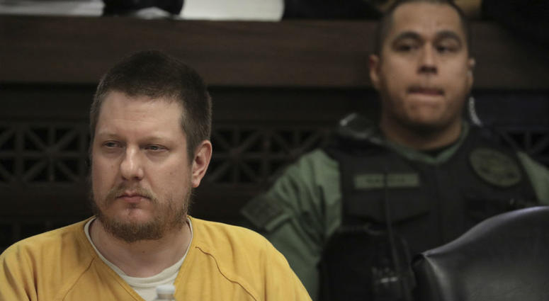 In this Jan. 18, 2019 file photo, former Chicago police Officer Jason Van Dyke attends his sentencing hearing at the Leighton Criminal Court Building in Chicago, for the 2014 shooting of Laquan McDonald. In this Jan. 18, 2019 file photo, former Chicago police Officer Jason Van Dyke attends his sentencing hearing at the Leighton Criminal Court Building in Chicago, for the 2014 shooting of Laquan McDonald.