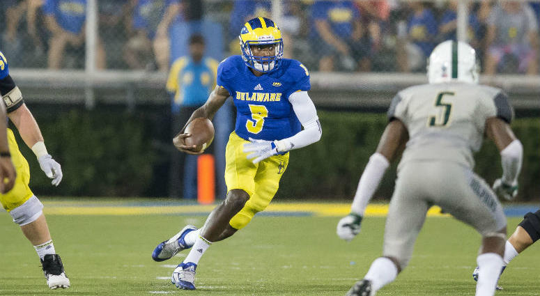 Redshirt senior wide receiver Joe Walker has six catches for 82 yards and a touchdown so far this season for Delaware. Redshirt senior wide receiver Joe Walker has six catches for 82 yards and a touchdown so far this season for Delaware.