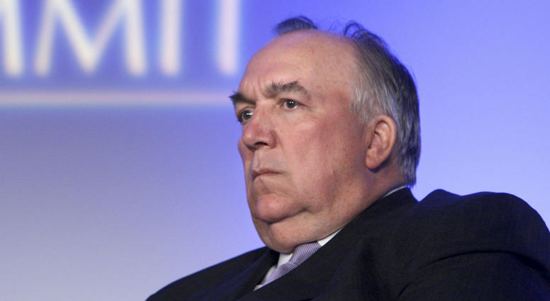 This June 15, 2009, file photo, shows former Michigan Republican Gov. John Engler at a meeting in Detroit. This June 15, 2009, file photo, shows former Michigan Republican Gov. John Engler at a meeting in Detroit.