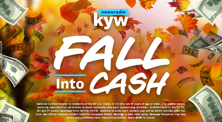 KYW's Fall Into Cash w Footer KYW's Fall Into Cash w Footer