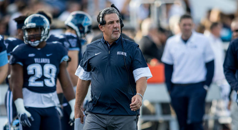 Villanova head football coach Mark Ferrante Villanova head football coach Mark Ferrante