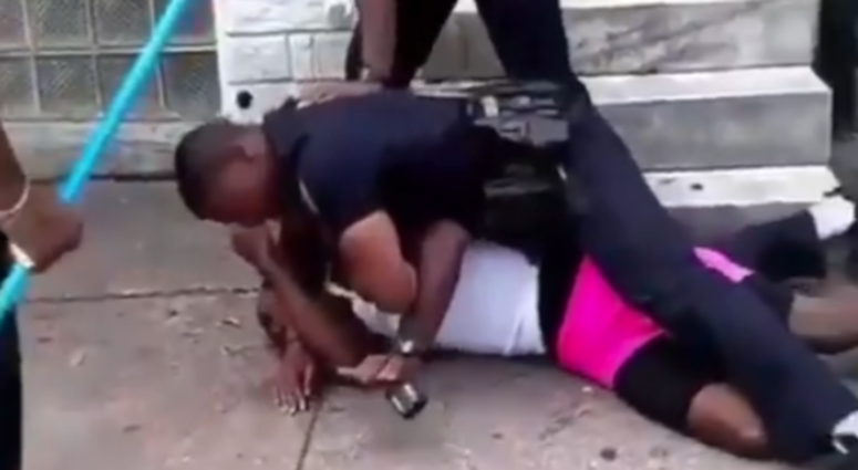 Screenshot of Arthur Williams during an alleged assault Screenshot of Arthur Williams during an alleged assault