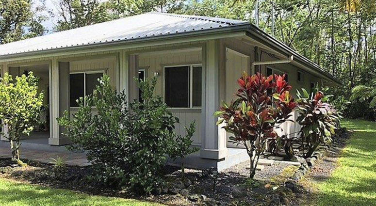 This October 2017 photo shows the home of Patricia Deter in Leilani Estates near the town of Pahoa on the island of Hawaii. This October 2017 photo shows the home of Patricia Deter in Leilani Estates