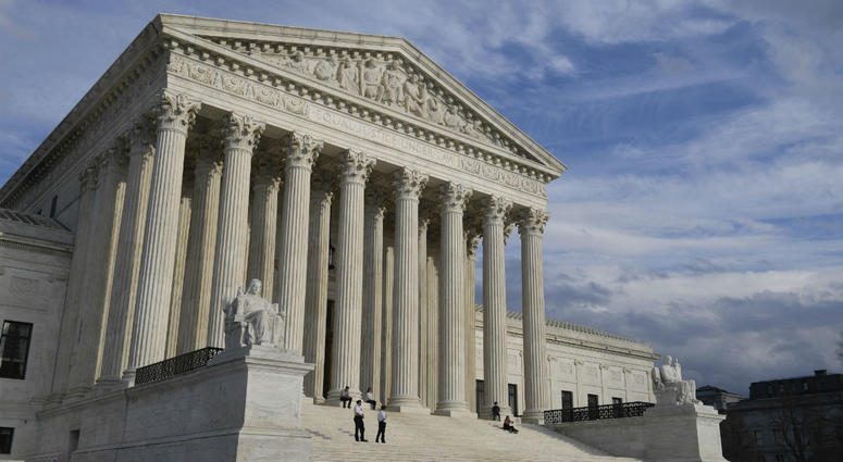A view of the Supreme Court in Washington, Friday, March 15, 2019. A view of the Supreme Court in Washington, Friday, March 15, 2019.