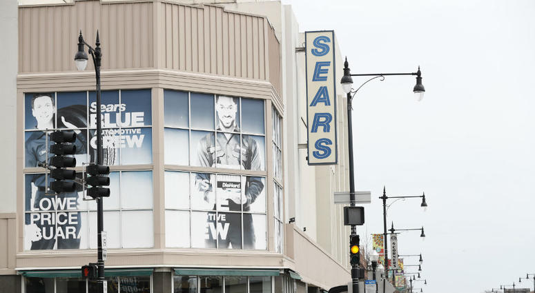 A Sears store in the Chicago area A Sears store in the Chicago area
