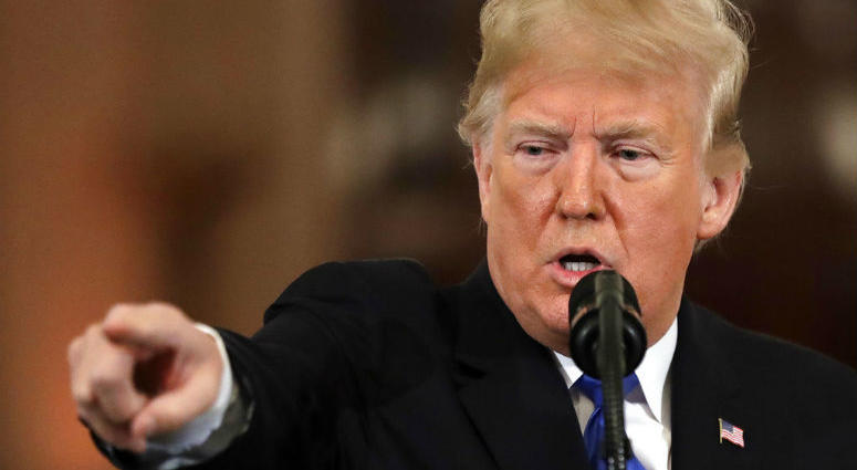 President Donald Trump speaks during a news conference in the East Room of the White House, Wednesday, Nov. 7, 2018, in Washington.