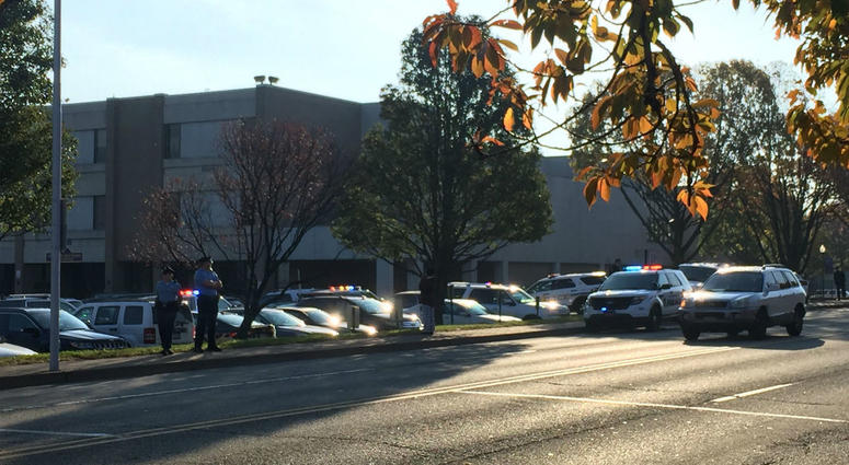 Upper Darby High School was on lockdown Thursday morning after reports that a student brought gun to school. It was a plastic gun. Upper Darby High School was on lockdown Thursday morning after reports that a student brought gun to school. It was a plastic gun.