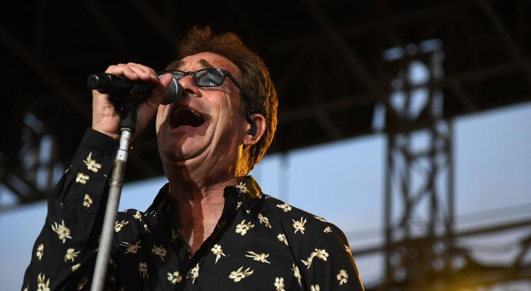Huey Lewis performs after the second round of the CareerBuilder Challenge golf tournament at PGA West. Huey Lewis