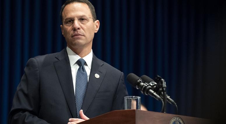 August 14, 2018; Harrisburg, PA, USA; Attorney General Josh Shapiro outlined the findings of the grand jury investigation into six catholic diocese in Pennsylvania. August 14, 2018; Harrisburg, PA, USA; Attorney General Josh Shapiro outlined the findings of the grand jury investigation into six catholic diocese in Pennsylvania.