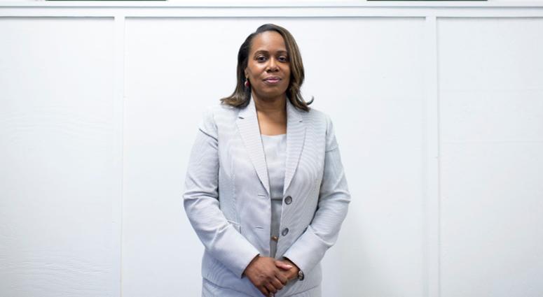 Katrina McCombs, the new interim Camden Schools superintendent is a city native and Camden High graduate. Katrina McCombs