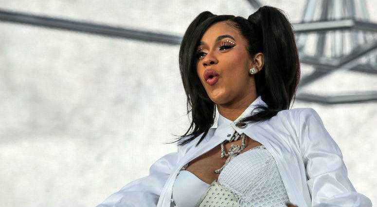 Apr 15, 2018; Indio, CA, USA; Cardi B performs at the Coachella Valley Music and Arts Festival at Empire Polo Club. Apr 15, 2018; Indio, CA, USA; Cardi B performs at the Coachella Valley Music and Arts Festival at Empire Polo Club.
