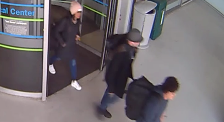 On April 20, at least three people stole $450,000 worth of colonoscopes from Lankenau Medical Center. Stolen colonoscopes from Lankenau Medical Center