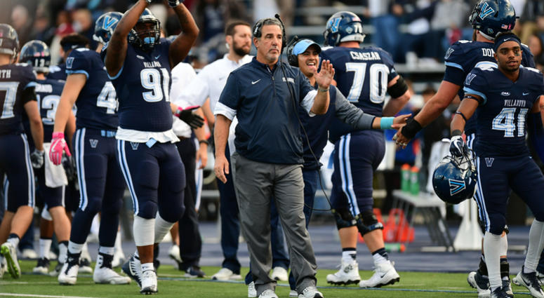Villanova head football coach Mark Ferrante Villanova head football coach Mark Ferrante