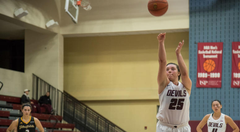 Senior guard Alex Thomas is the fourth all-time leading scorer in the history of the University of the Sciences women's basketball program. Senior guard Alex Thomas is the fourth all-time leading scorer in the history of the University of the Sciences women's basketball program.