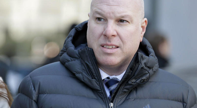 Former Adidas executive James Gatto arrives to court for sentencing in New York, Tuesday, March 5, 2019. Federal prosecutors have recommended multi-year prison sentences for Gatto and two other men convicted of fraud for channeling secret payments to the Former Adidas executive James Gatto arrives to court for sentencing in New York, Tuesday, March 5, 2019. Federal prosecutors have recommended multi-year prison sentences for Gatto and two other men convicted of fraud for channeling secret payments to the