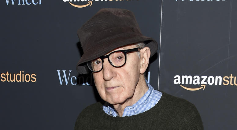 FILE - In this Nov. 14, 2017 file photo, director Woody Allen attends a special screening of "Wonder Wheel" in New York. On Friday, April 12, 2019, an Amazon lawyer said the filmmaker breached his four-movie deal with the online giant by making statements FILE - In this Nov. 14, 2017 file photo, director Woody Allen attends a special screening of "Wonder Wheel" in New York. On Friday, April 12, 2019, an Amazon lawyer said the filmmaker breached his four-movie deal with the online giant by making statements