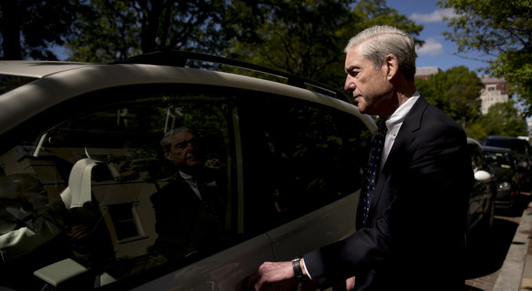 Special Counsel Robert Mueller departs Easter services at St. John's Episcopal Church, Sunday, April 21, 2019, in Washington. Special Counsel Robert Mueller departs Easter services at St. John's Episcopal Church, Sunday, April 21, 2019, in Washington.