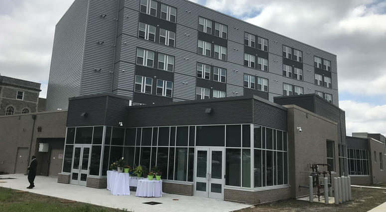 The Apartments at St. Bart's is a new senior living facility in Northeast Philadelphia. The Apartments at St. Bart's