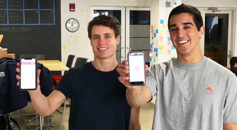 From left: Brendan Kenney and Fernando Delgado, developers of the dating match-up app Savvy. From left: Brendan Kenney and Fernando Delgado, developers of the dating match-up app Savvy.