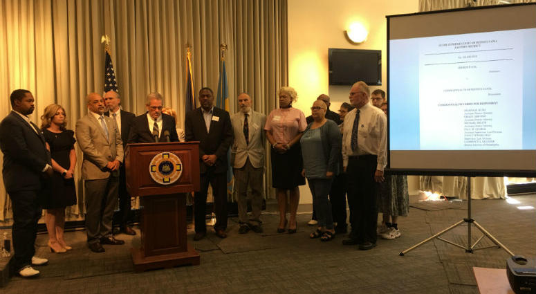 District Attorney Larry Krasner wants the state Supreme Court to rule Pennsylvania’s death penalty unconstitutional. District Attorney Larry Krasner wants the state Supreme Court to rule Pennsylvania’s death penalty unconstitutional.