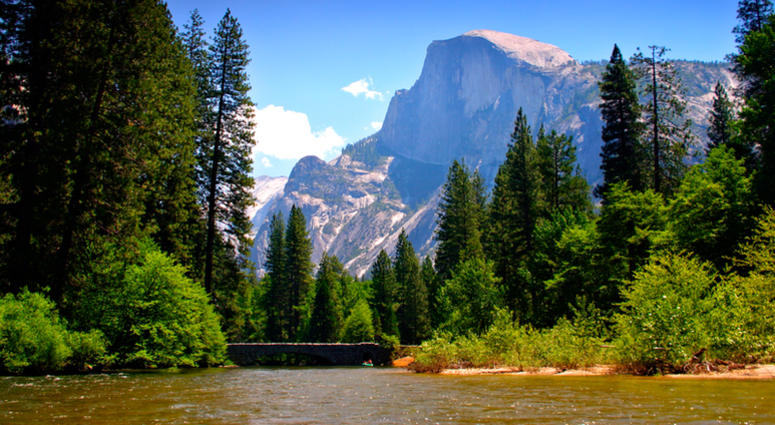 The Yosemite Valley in Yosemite National Park, California. National Park