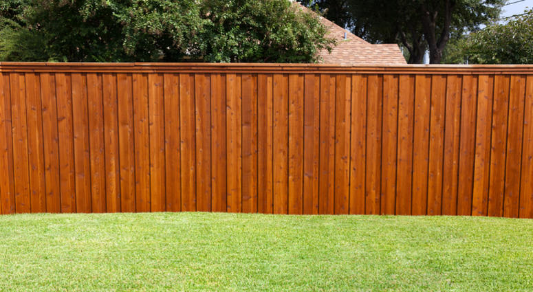 Good fences don't always make happy neighbors. neighbor fence