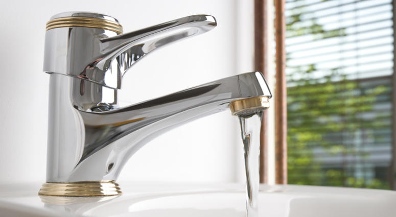 Water faucet. Water faucet.