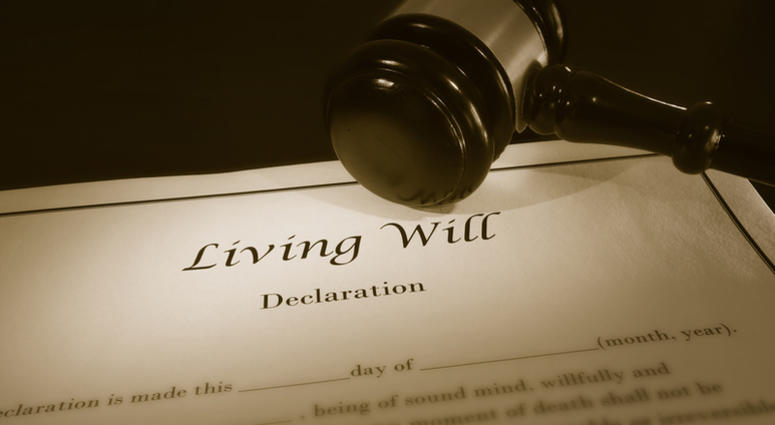 In 49 out of 50 states you can’t cut a spouse out of your will. Living Will