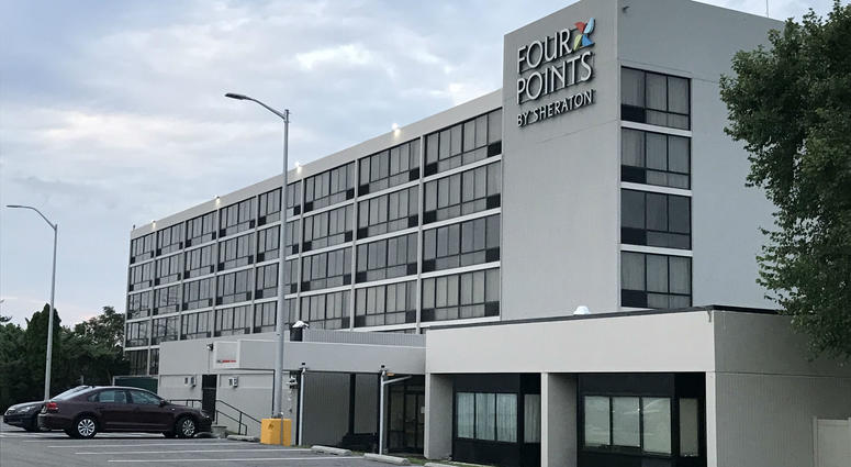 Philadelphia Police are investigating a shooting at the Four Points by Sheraton on Roosevelt Boulevard in Northeast Philadelphia. Philadelphia Police are investigating a shooting at the Four Points by Sheraton on Roosevelt Boulevard in Northeast Philadelphia.
