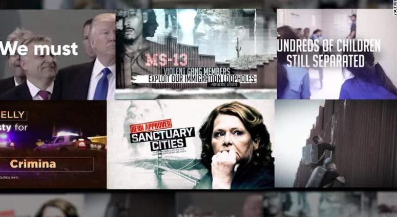 Candidates and committees have shelled out more than $150 million on campaign ads dealing with immigration. A major increase over recent election cycles. Immigration ads spike as midterms loom