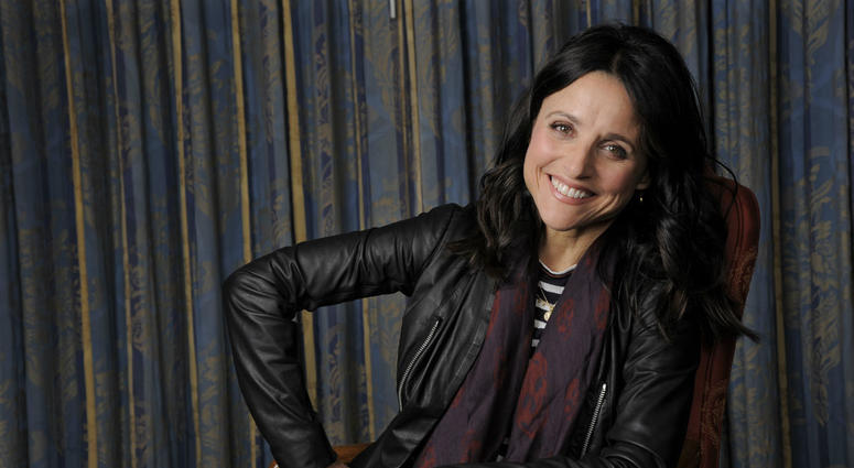 In this Sept. 8, 2013 file photo, Julia Louis-Dreyfus poses for a portrait at the 2013 Toronto International Film Festival in Toronto. In this Sept. 8, 2013 file photo, Julia Louis-Dreyfus poses for a portrait at the 2013 Toronto International Film Festival in Toronto.