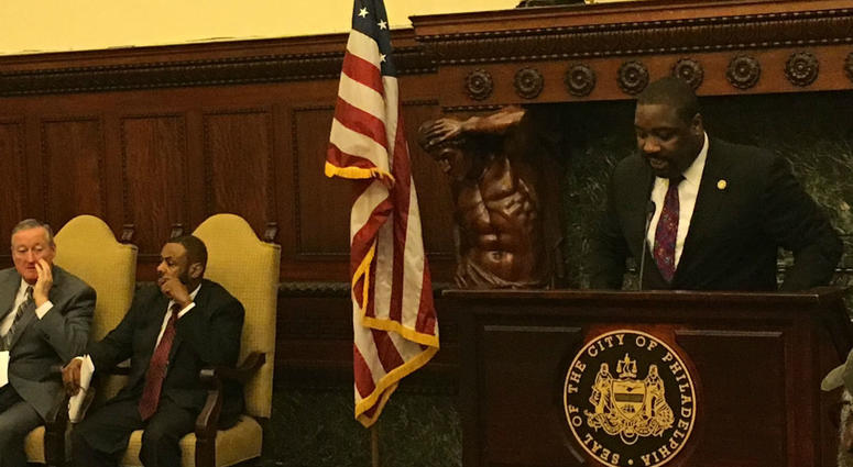 Kenyatta Johnson led the effort to stop keeping 30 percent of the bail that defendants post. Kenyatta Johnson led the effort to stop keeping 30 percent of the bail that defendants post.