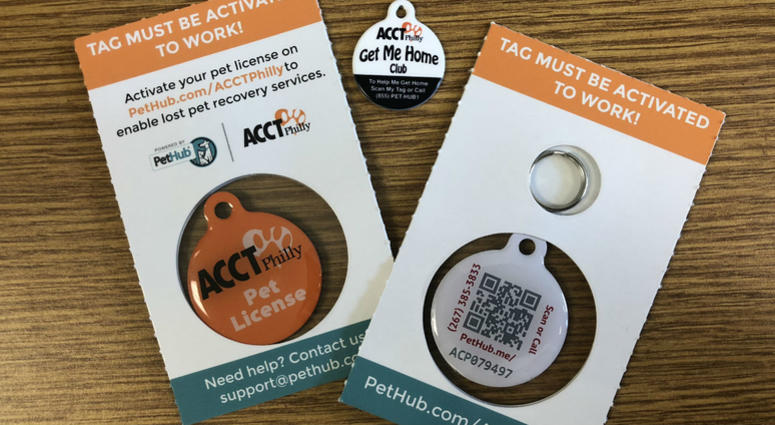 Animal Care and Control Team of Philadelphia will provide the digital licenses when dog owners pay the $16 registration fee. digital Liberty License